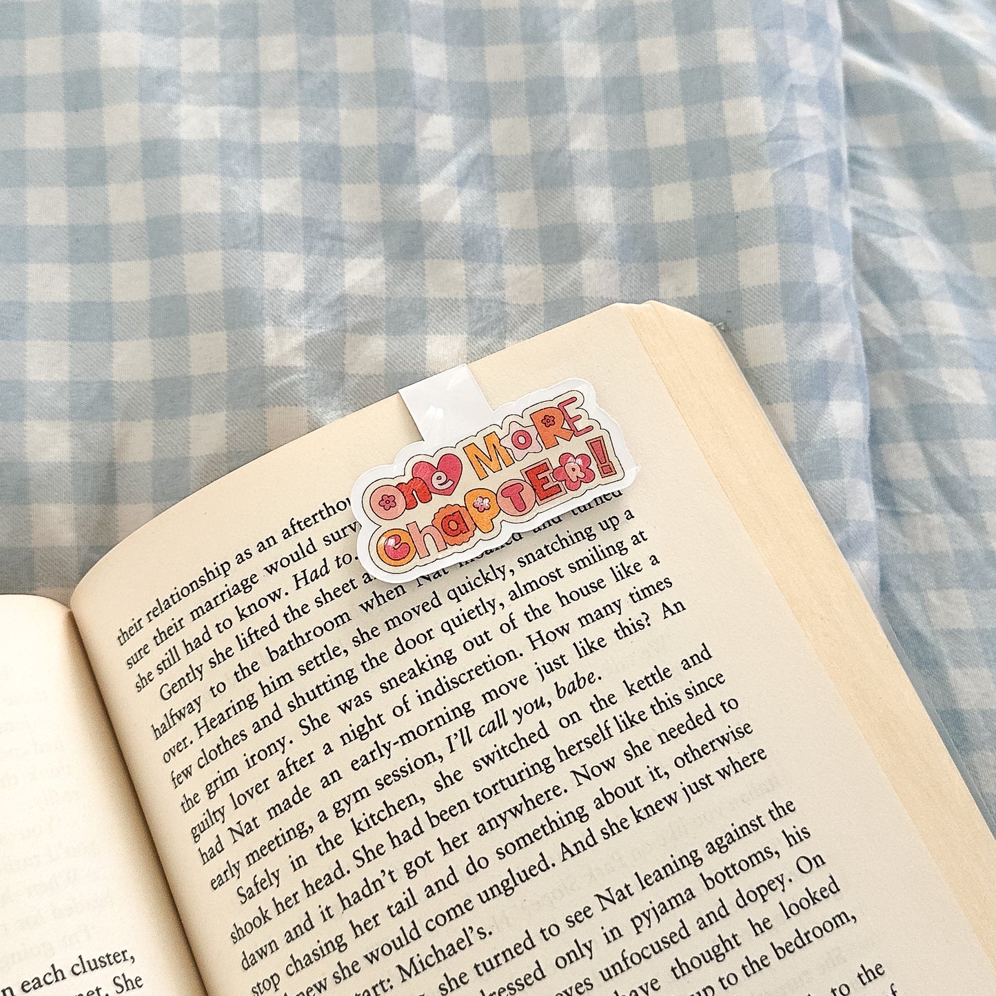One More Chapter Magnetic Bookmark