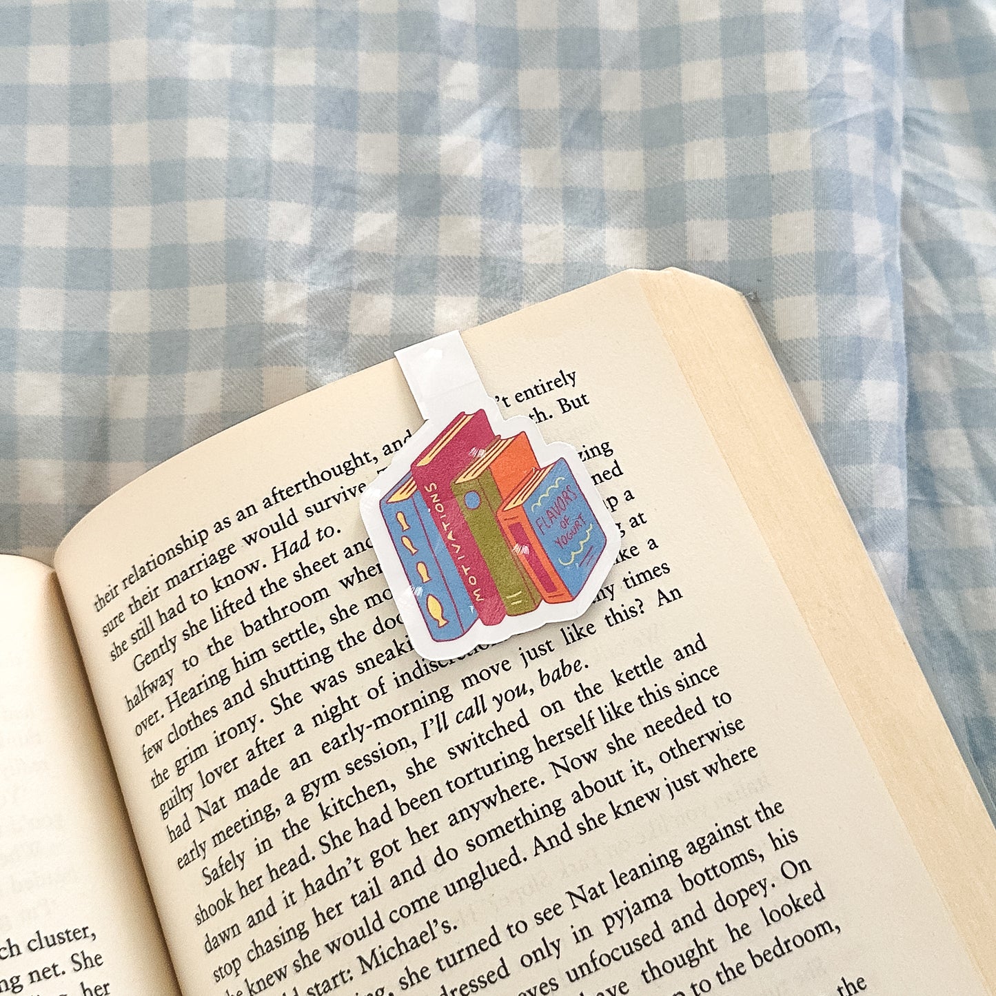 Flavours of Yoghurt Magnetic Bookmark