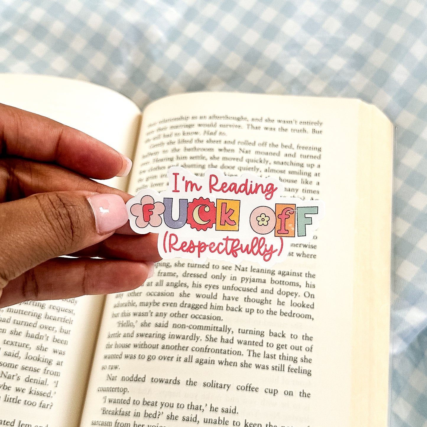 I'm Reading, Fuck Off Respectfully Sticker