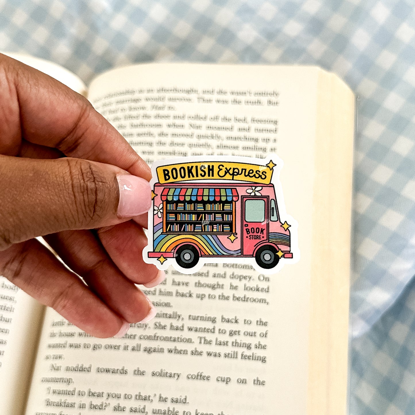 Bookish Express Sticker