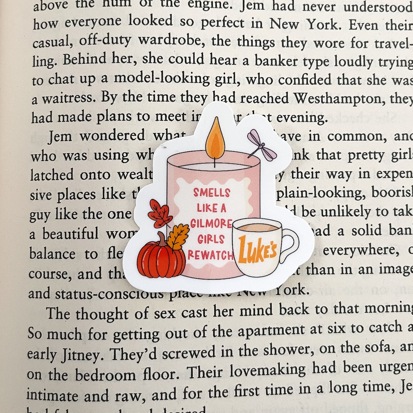 Smells Like A Gilmore Girls Rewatch Sticker