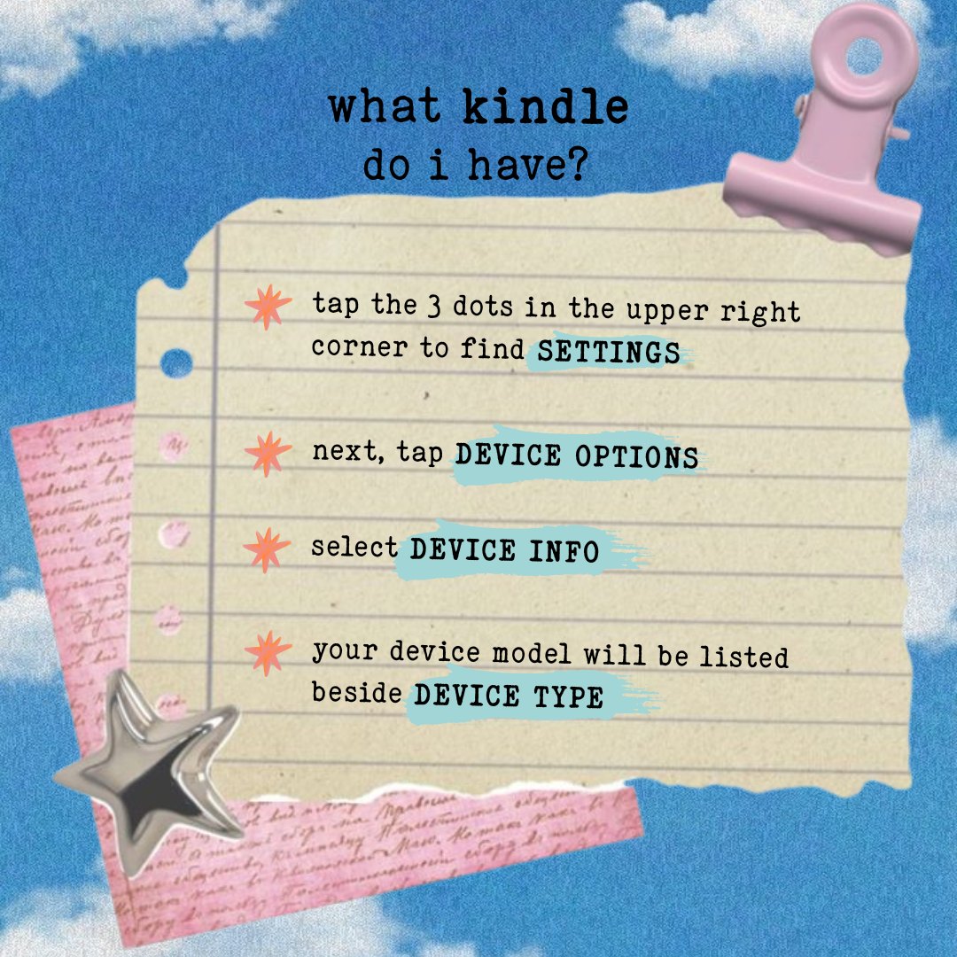 Santorini Magnetic Kindle Case