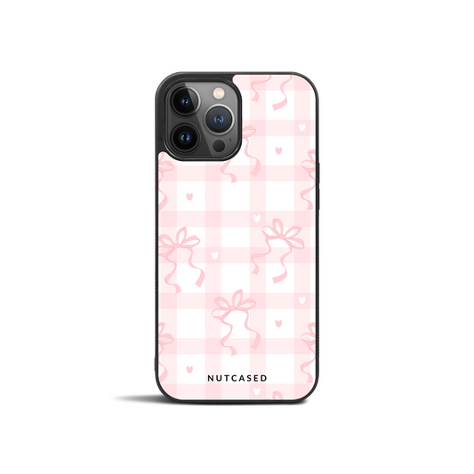 Checkered Bows and Hearts