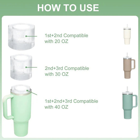 Ice Cube Tray for 40oz Tumbler