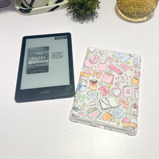 Girlie Essentials Kindle Case