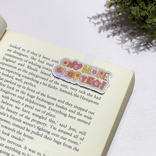 One More Chapter Magnetic Bookmark