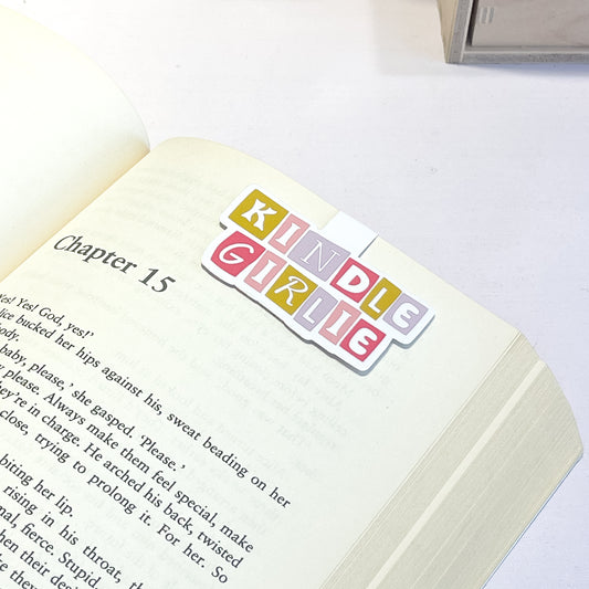 Kindle Girlie Magnetic Bookmark