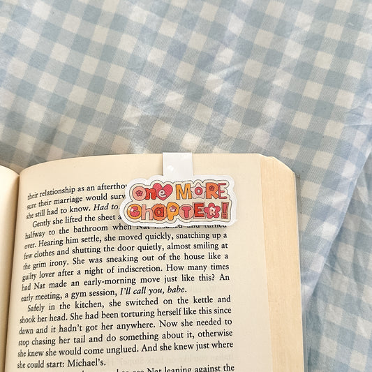 One More Chapter Magnetic Bookmark