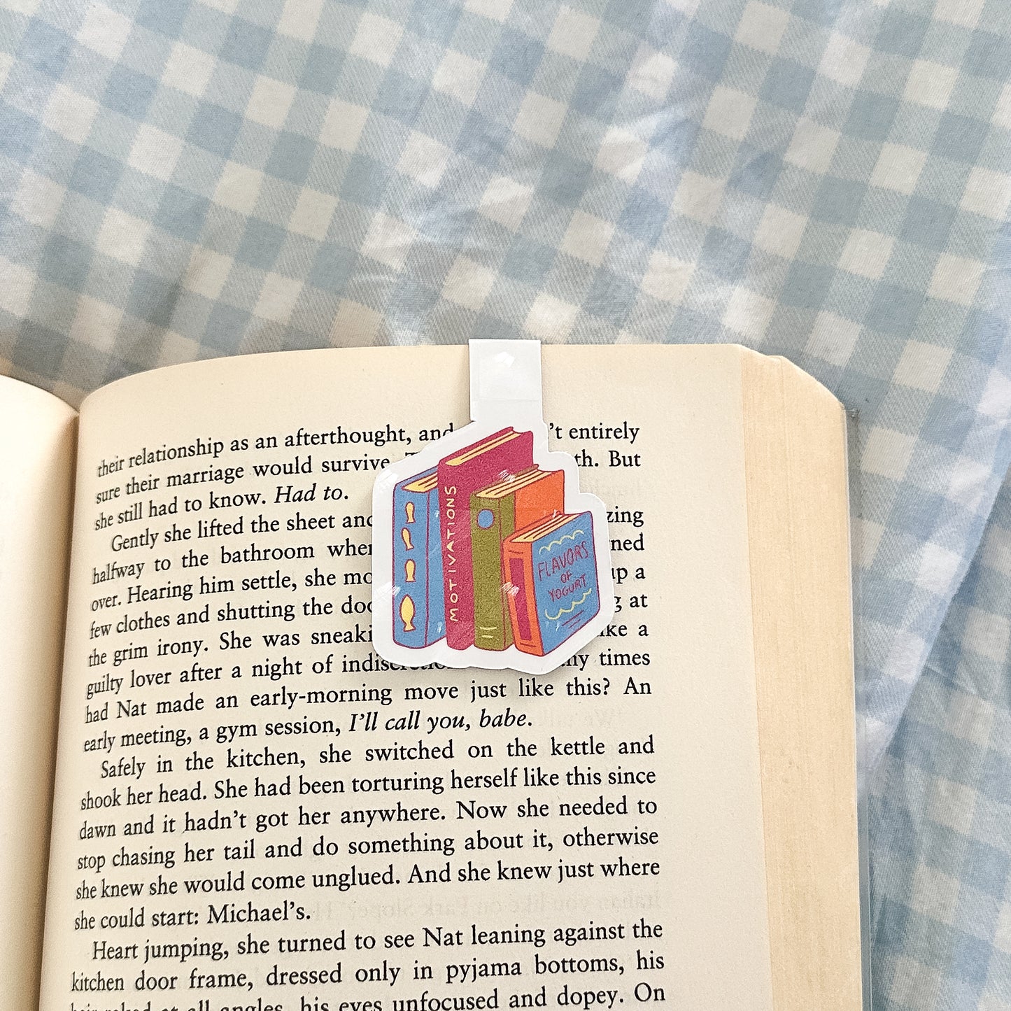 Flavours of Yoghurt Magnetic Bookmark