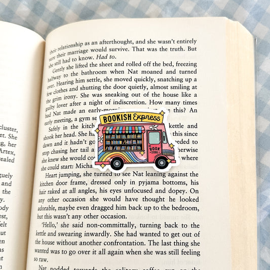 Bookish Express Sticker