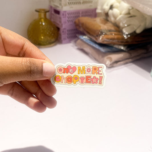 One More Chapter Sticker