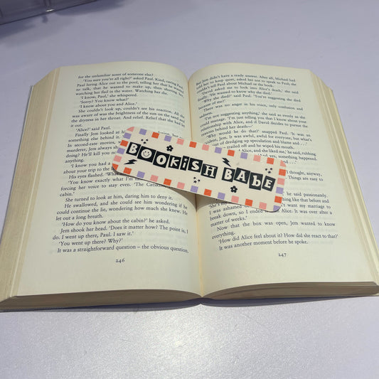 Bookish Babe Paper Bookmark