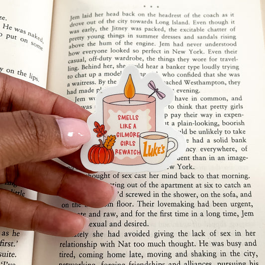 Smells Like A Gilmore Girls Rewatch Sticker