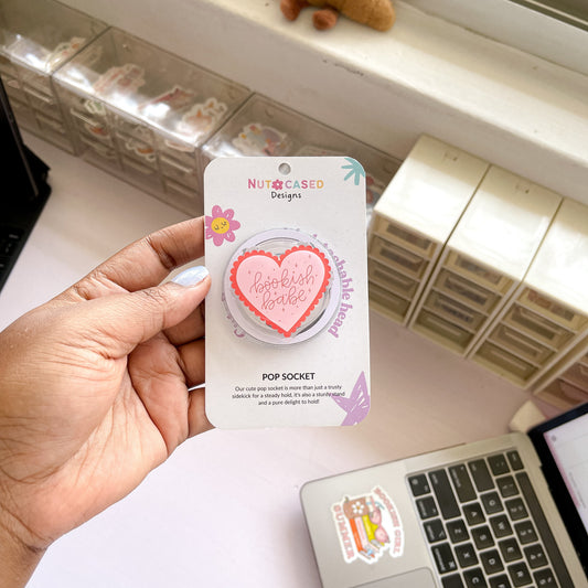 Heart Bookish Babe Magnetic Grip