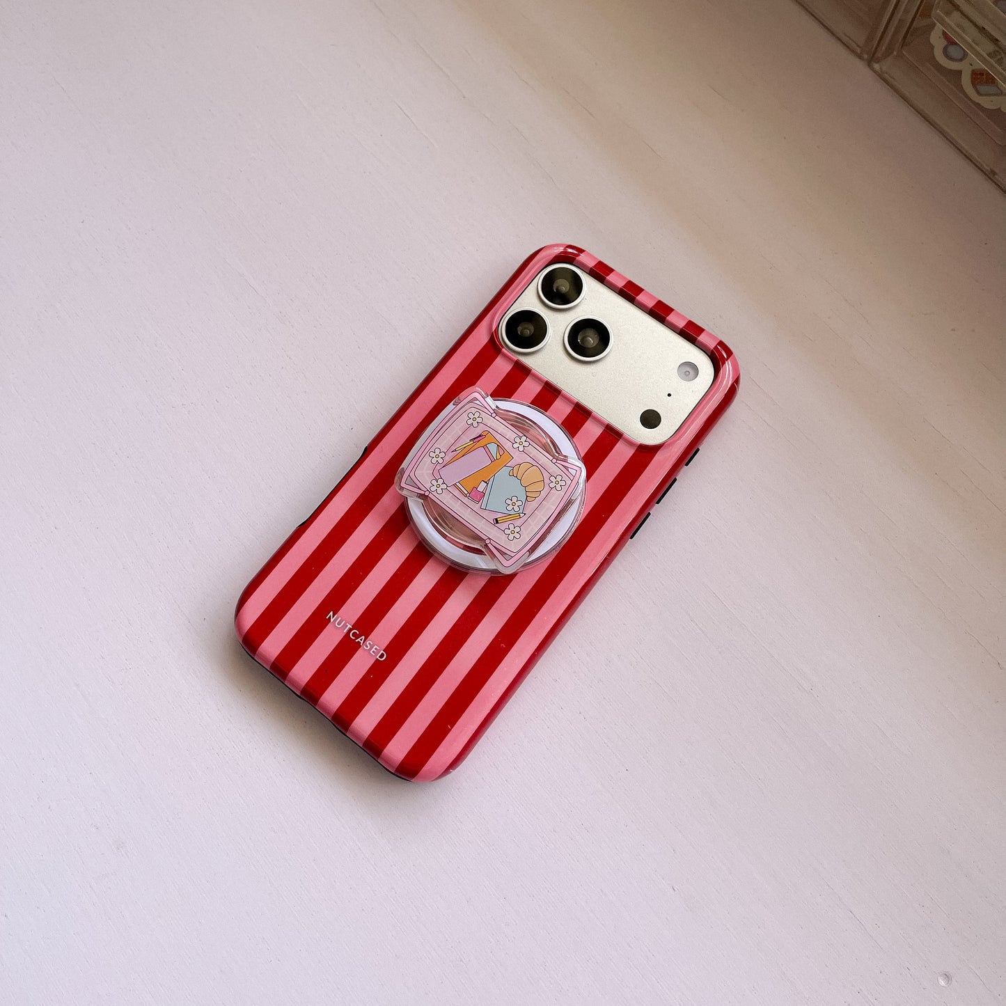 Girly Shopping Basket Magnetic Grip