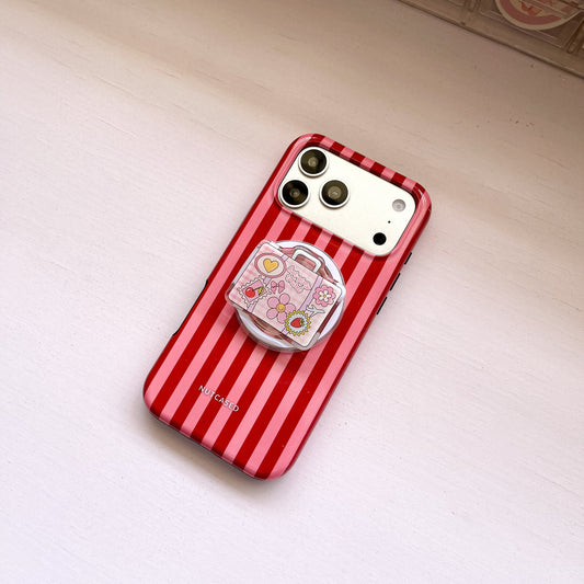 Hot Girls Travel Suitcase Magnetic Grip