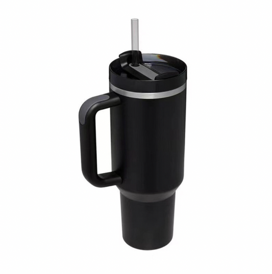 Black 40oz Nutcased Thermos Mug