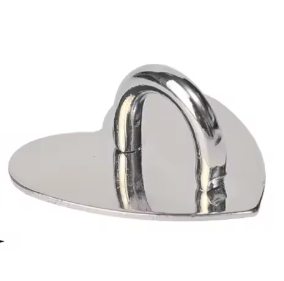 Adhesive Metal Heart Charm Hook